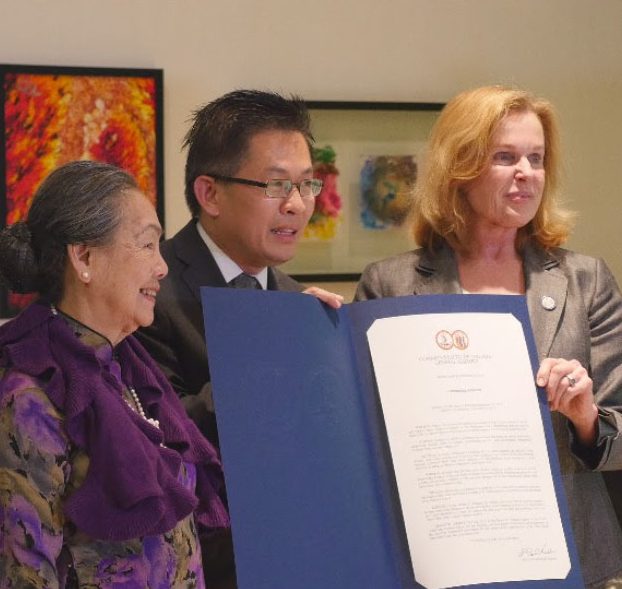 Presenting House Joint Resolution No. 5172 to AASuccess
