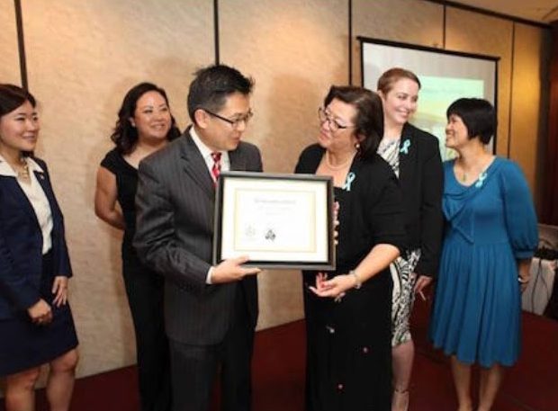 AASuccess receiving the HBI-DC Partnership Award