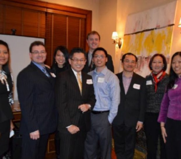 AASuccess members with the Cherry Blossom Giving Circle