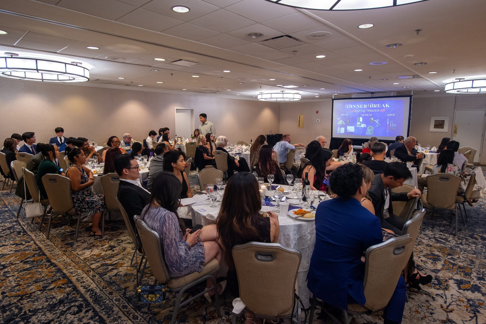 Donors, families and students at the annual AASuccess Gala dinner