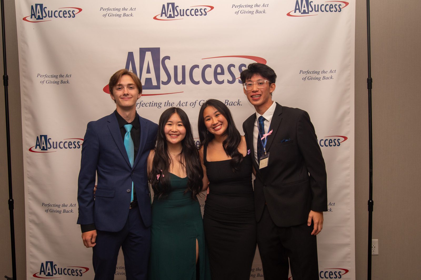 Students together at the AASuccess Gala