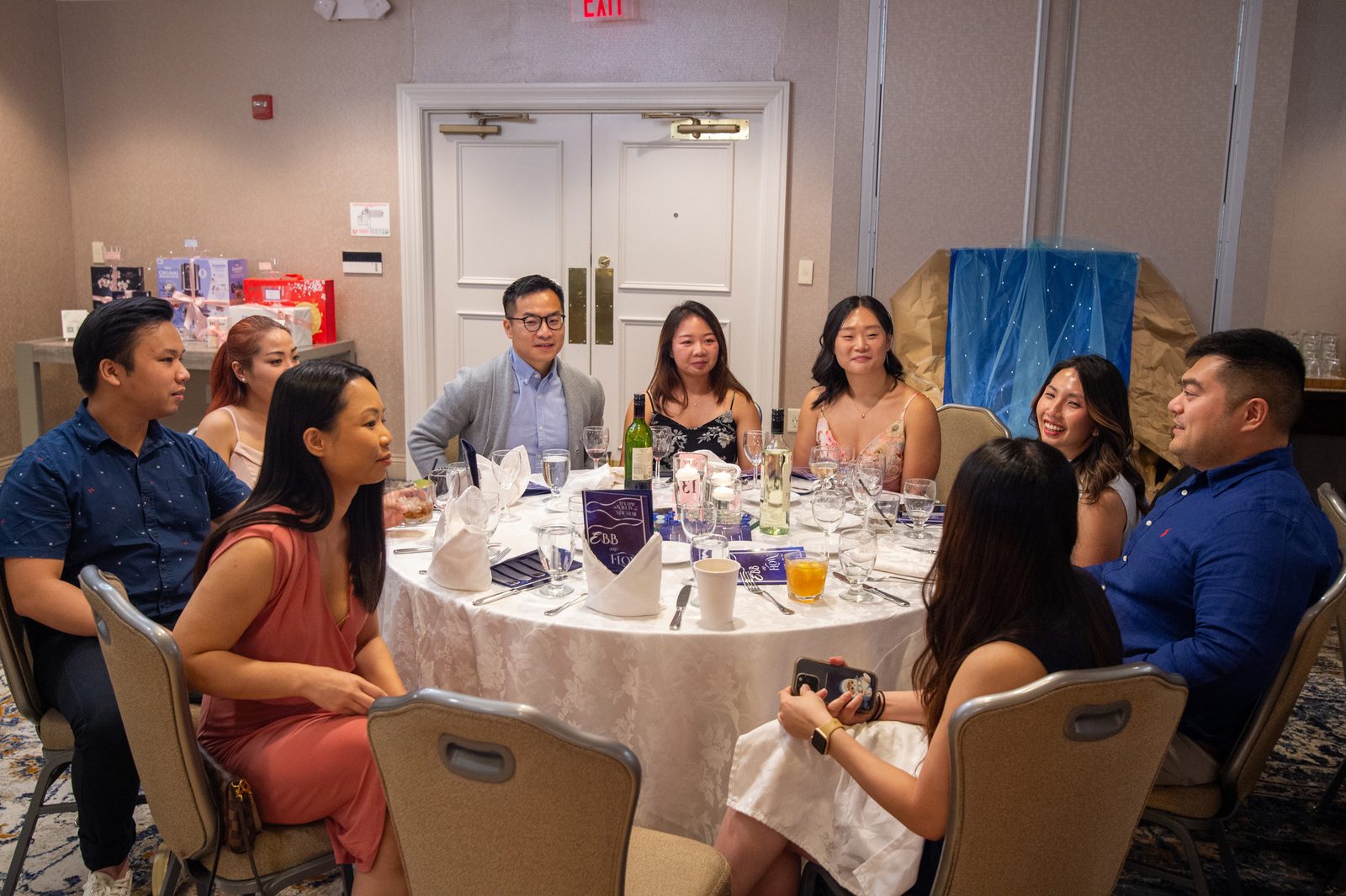 Students and guests at the AASuccess Gala dinner