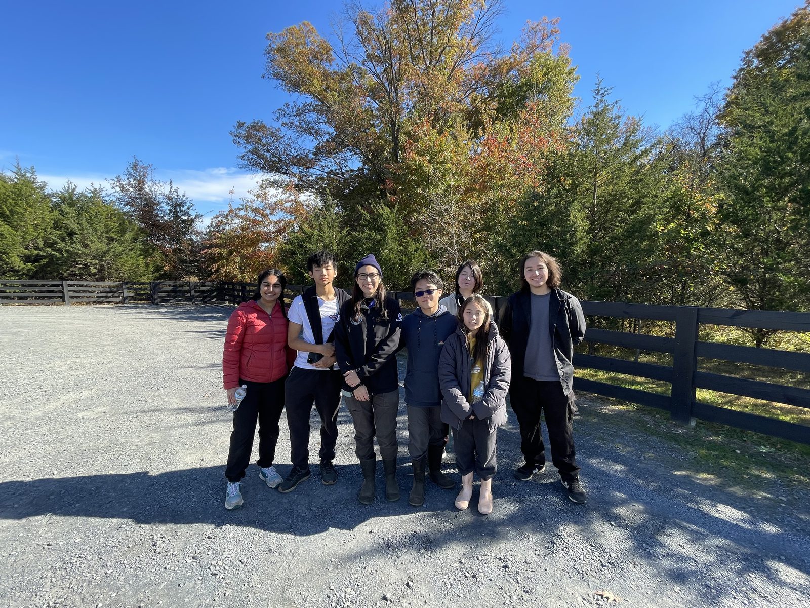 Students at Leopold's Preserve