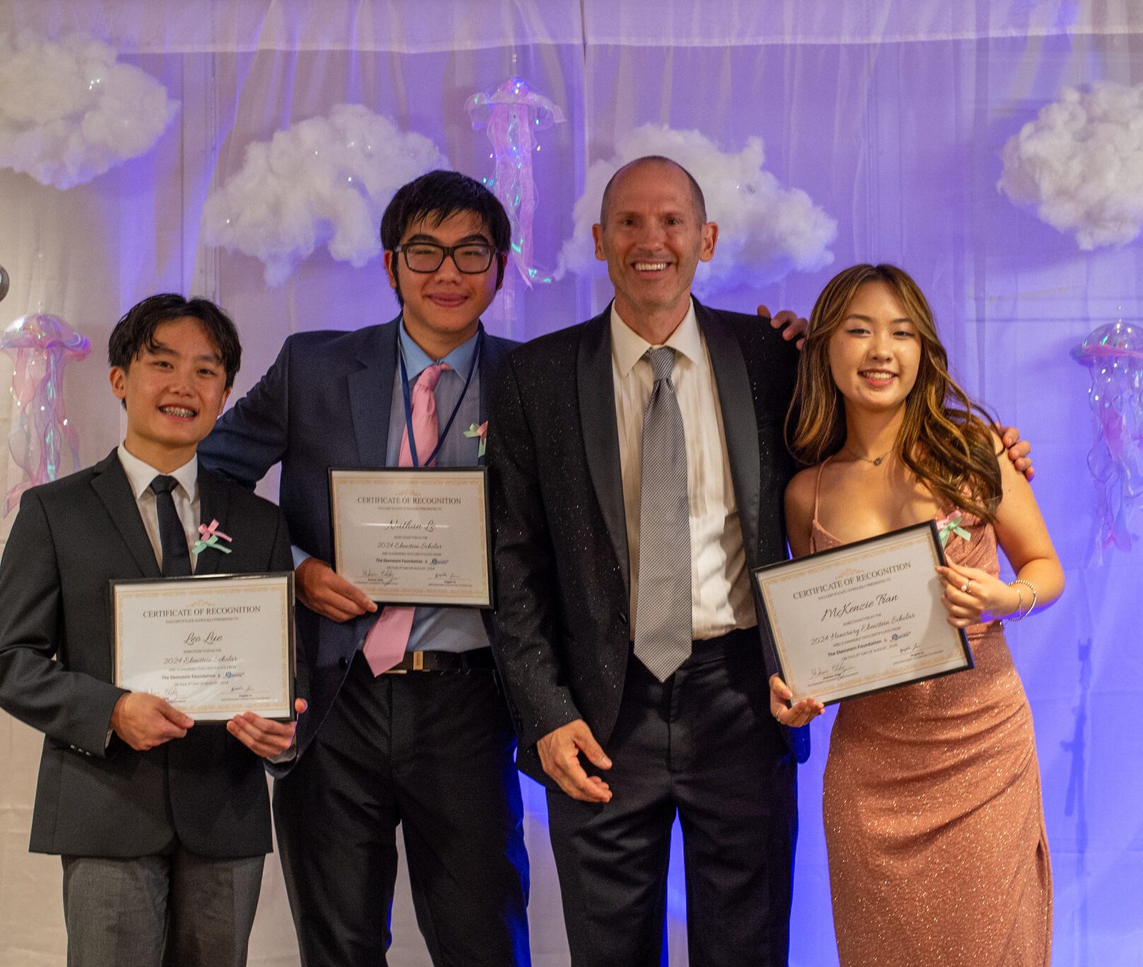 The 2024 Ebenstein Scholarship award presentation